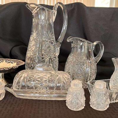 Ga112 vintage german crystal entertaining 1