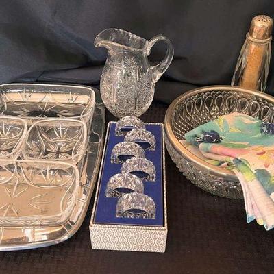 Ga157 vintage german crystal entertaining 3
