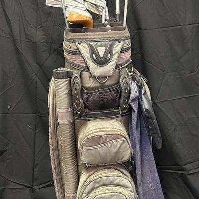 Ga150 vintage golf bag clubs and more