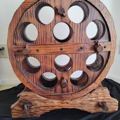 Ga158i wooden wine rack