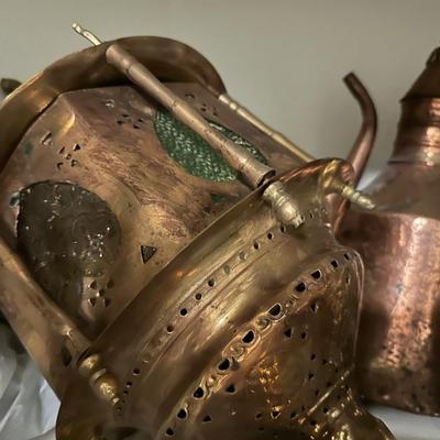 Copper and Brass items