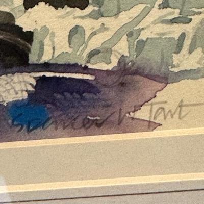 Original Spencer Tart watercolors - several