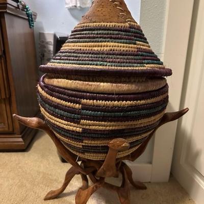 Hand made baskets