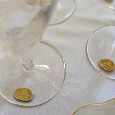 Rosenthal stemware.