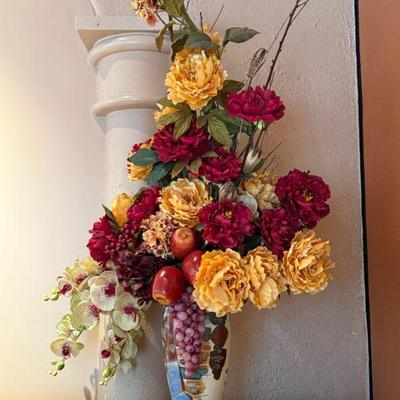 Floral arrangements and planters and vases