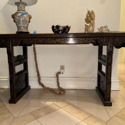 Console table
