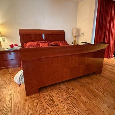 King size bedroom set. Custom-made.
