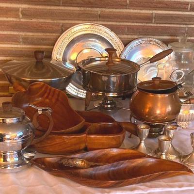 Monkey pod dishes