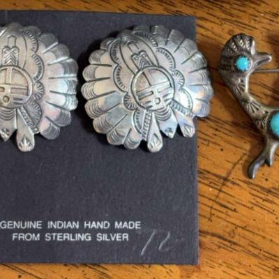 Sterling earrings