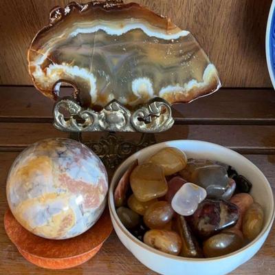 Polished stones