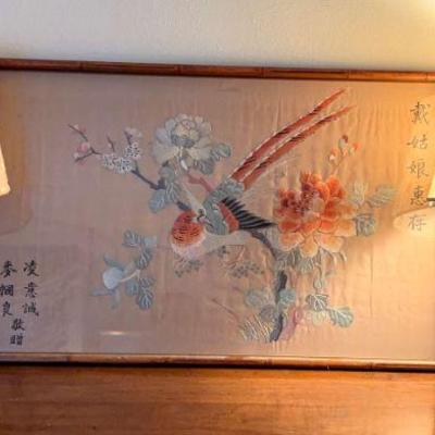 Chinese embroidery art