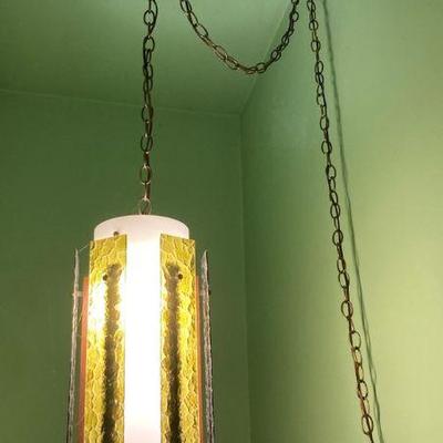 Vintage swag light