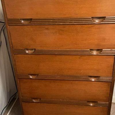 Five drawer dresser
