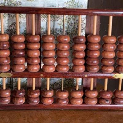 Chinese lotus flower brand abacus