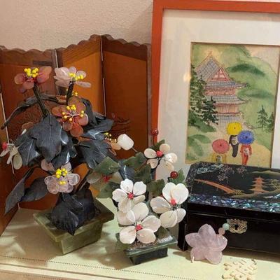 Asian inspired decor