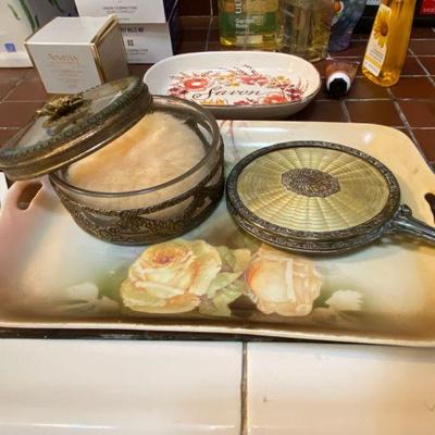 antique vanity set