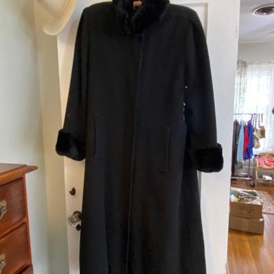 ladies vintage wool coat by searle usa