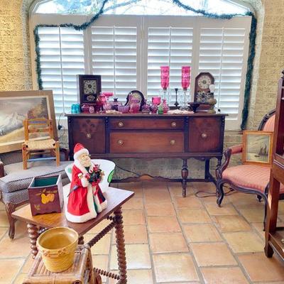 furniture throughout the home from primitive victorian, antique