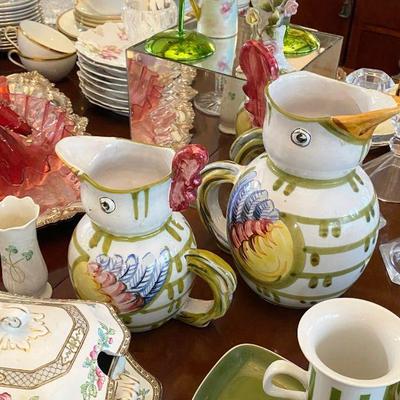 chicken milk pitchers made in italy