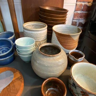 wooden bowls pottery and more