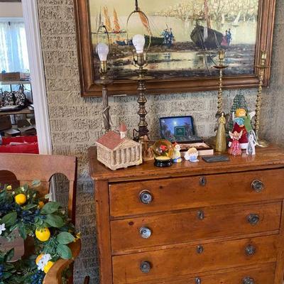 antique chests throughout home