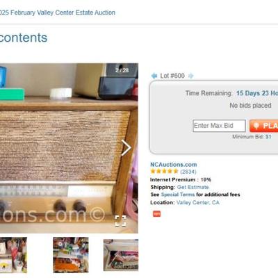 Estate sale photo