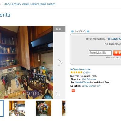 Estate sale photo