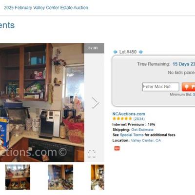 Estate sale photo