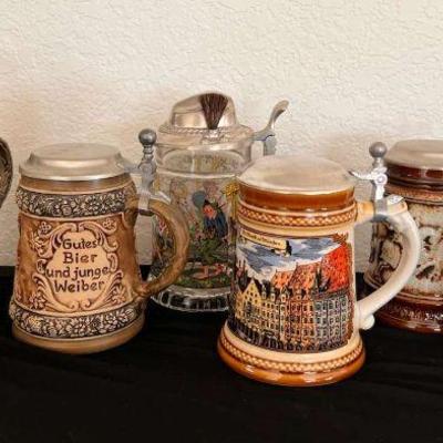 Mb172 vintage beer steins