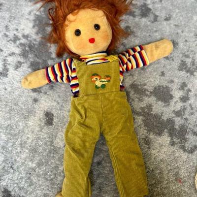 Mb199v vintage 1970s original steiff doll