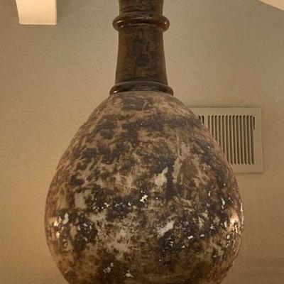 Mb182 african inspired oversized urn