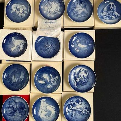 Mb191 bing grondahl copenhagen porcelain plates