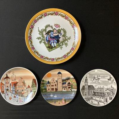 Mb218 rothenburg plate and more bavarian dishware