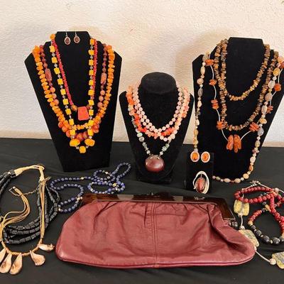 Mb188 vintage eclectic costume jewelry