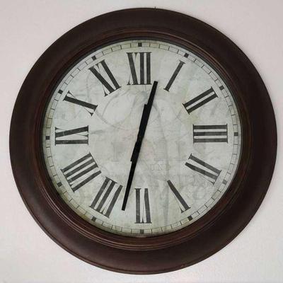 Mb137 large decorative wall clock