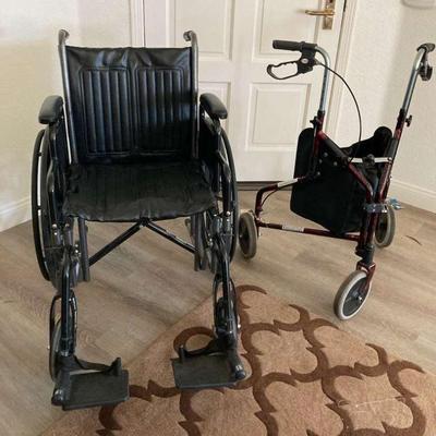 Mb216 drive wheelchair and walker