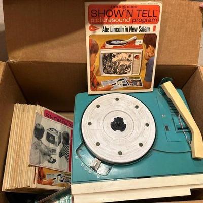 Vintage record player
