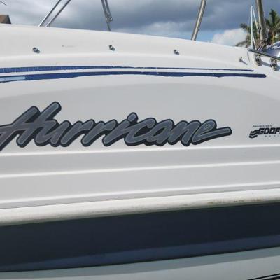 2003 Hurricane (Godfrey Marine) SunDeck SD187 (18'7) Boat - functional, just had tuneup, Yamaha 115 4Stroke Outboard Motor w....