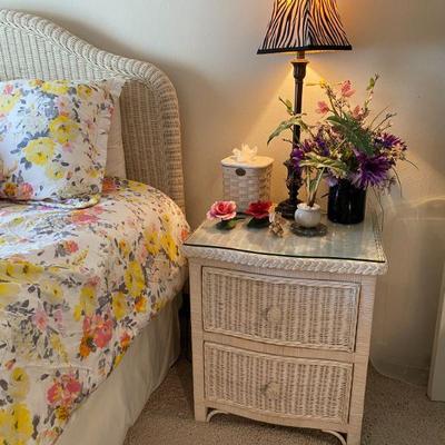 Wicker Queen Bedroom Set