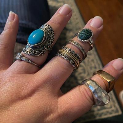Sterling Rings