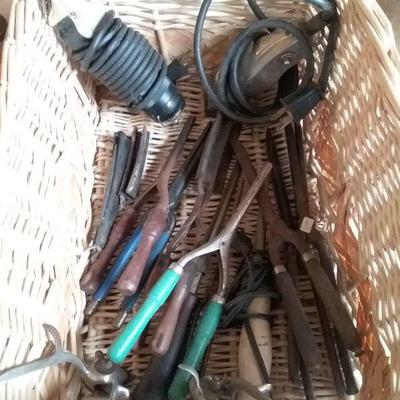 Antique curling irons