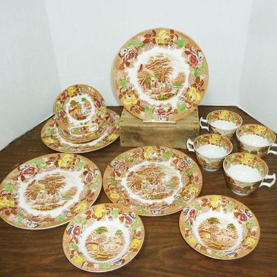 Enoch Woods vintage dinnerware