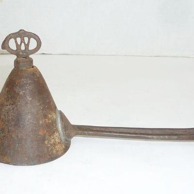 early ice cream scoop, signed