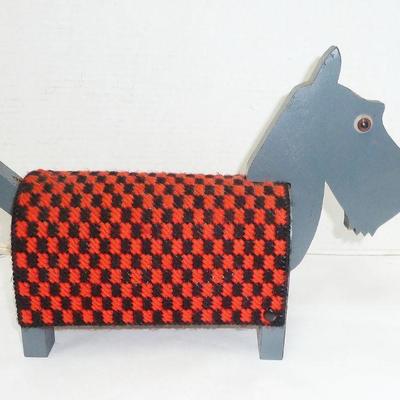 more vintage scotty dog items, lamp