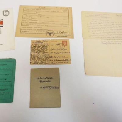 1198A	GERMAN WWII PAPER & COVERED BROCHURE
