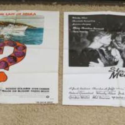 1252	GROUP OF VINTAGE MOVIE POSTERS
