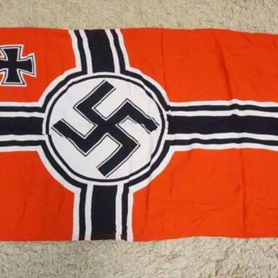 1201	GERMAN WWII BANNER/FLAG, APPROXIMATELY 51 IN X 29 IN
