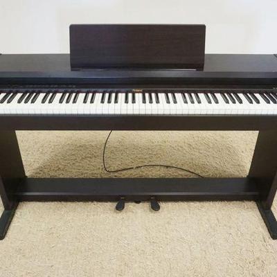 1284	ROLAND HP 1300E DIGITAL PIANO W/STOOL, APPROXIMATELY 18 IN X 57 IN X 32 IN HIGH
