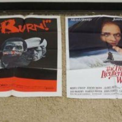 1250	GROUP OF VINTAGE MOVIE POSTERS
