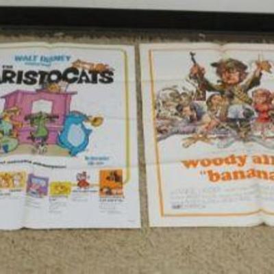 1257	GROUP OF VINTAGE MOVIE POSTERS
